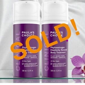 PAULA'S CHOICE Clinical Phytoestrogen Elasticity Repair Body Treatment 3.3 oz X2